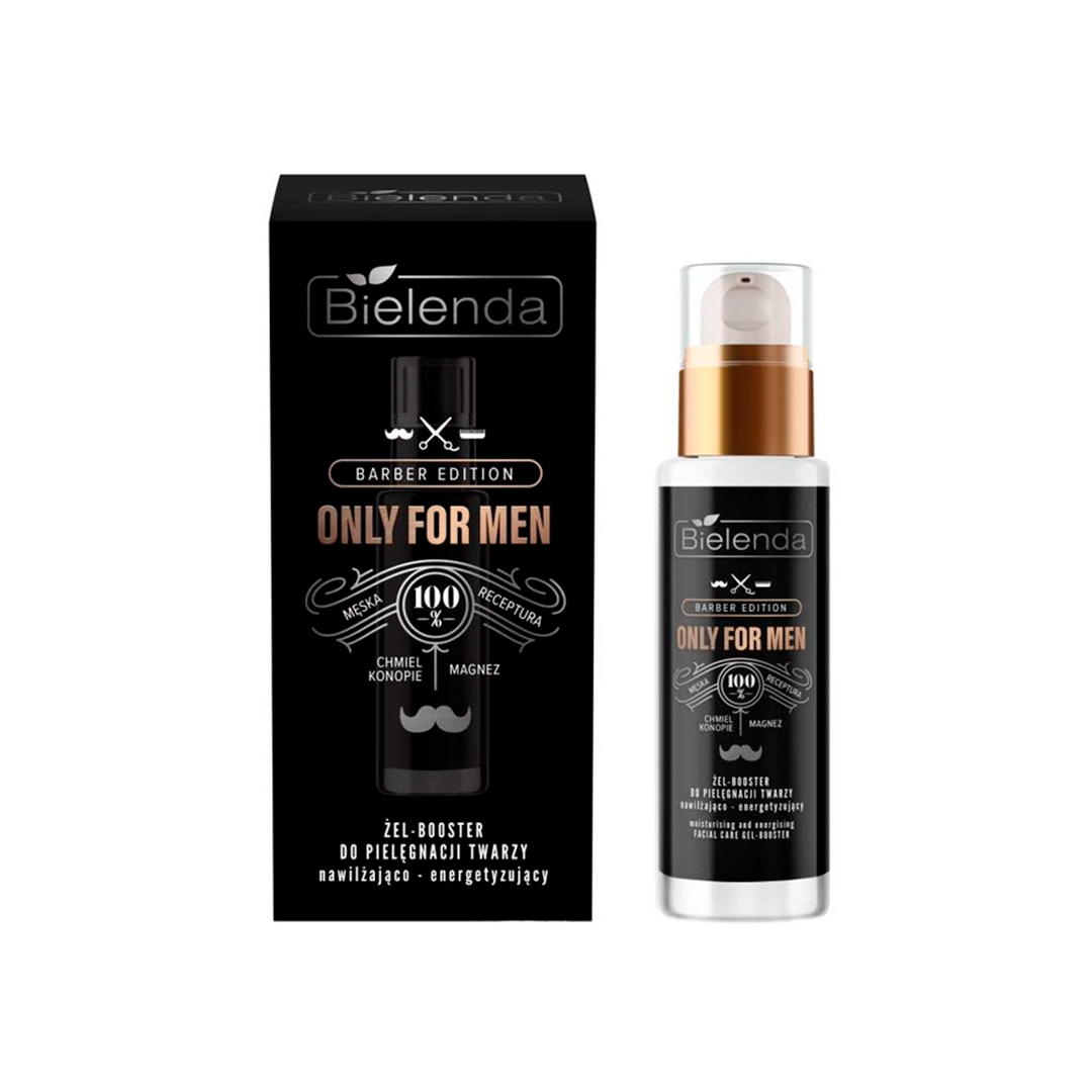Bielenda Зволожуючий та заряджаючий гель-бустер Only For Men Barber Edition, 30 мл