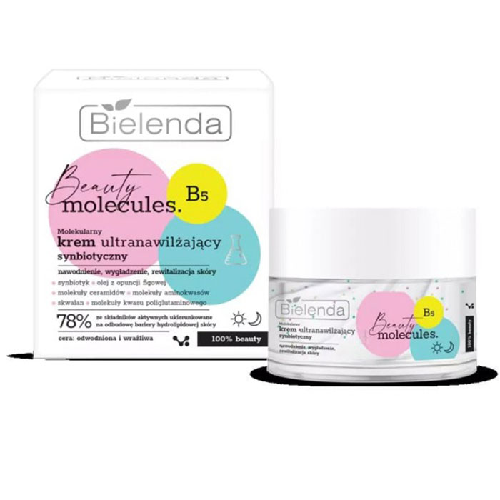 BEAUTY MOLECULES Молекулярний синбіотичний ультразволожуючий крем Bielenda, 50 мл