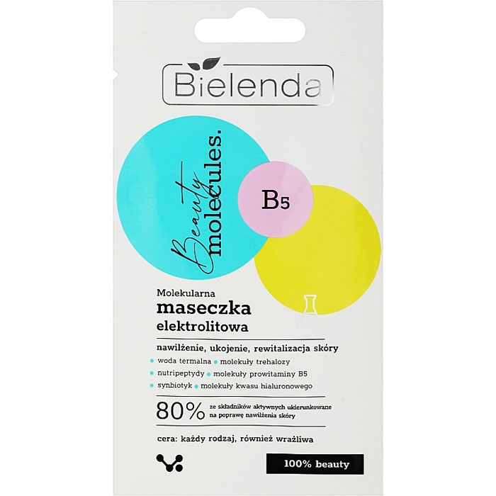 BEAUTY MOLECULES Молекулярная электролитная маска Bielenda, 8г