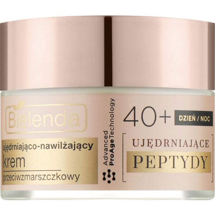 FIRMING PEPTIDES Зміцнюючий і зволожуючий крем проти зморшок 40+ день/ніч Bielenda, 50 мл