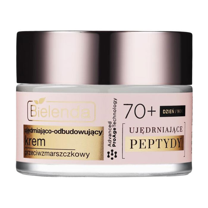 FIRMING PEPTIDES Зміцнюючий і відновлюючий крем проти зморшок 70+ день/ніч Bielenda, 50 мл