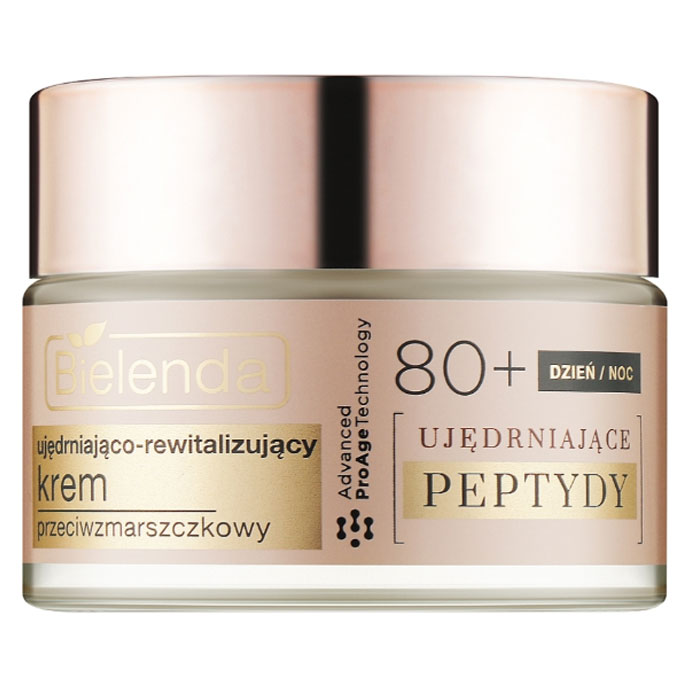 FIRMING PEPTIDES Зміцнюючий і відновлюючий крем проти зморшок 80+ день/ніч Bielenda, 50 мл