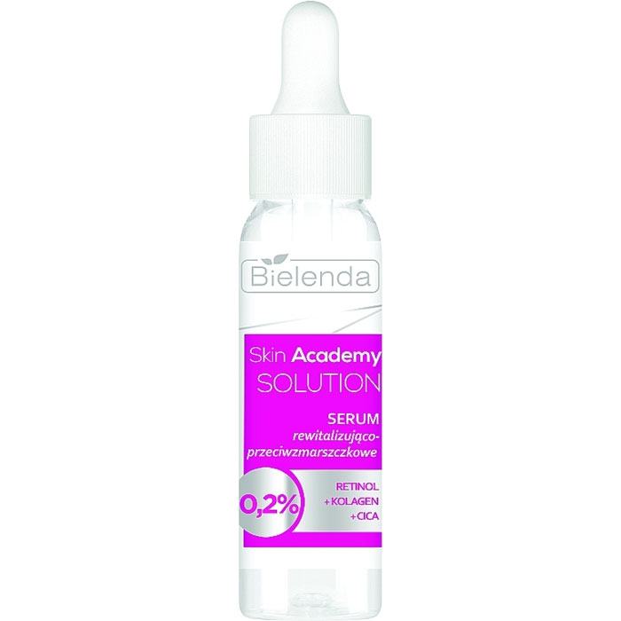 SKIN ACADEMY SOLUTION Відновлююча сироватка проти зморшок Bielenda, 30 мл