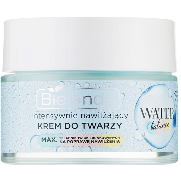 WATER BALANCE Інтенсивно зволожуючий крем для обличчя Bielenda, 50 мл