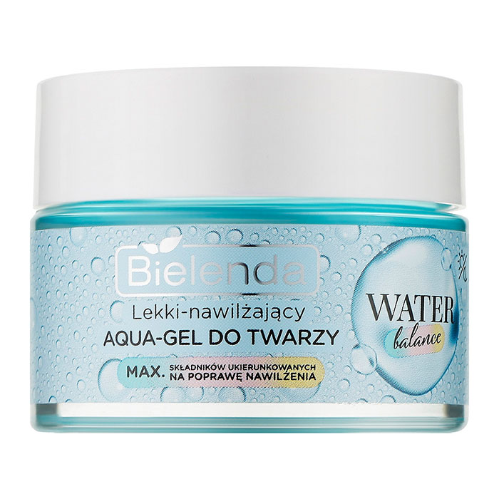 WATER BALANCE Легкий зволожуючий аквагель для обличчя Bielenda, 50 мл