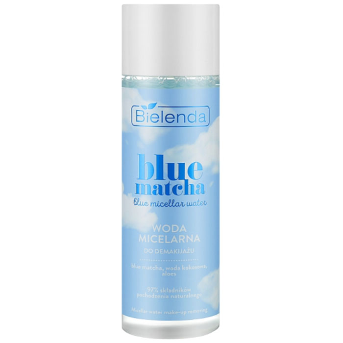 BLUE MATCHA blue micellar water - міцелярна вода для зняття макіяжу Bielenda, 200 мл