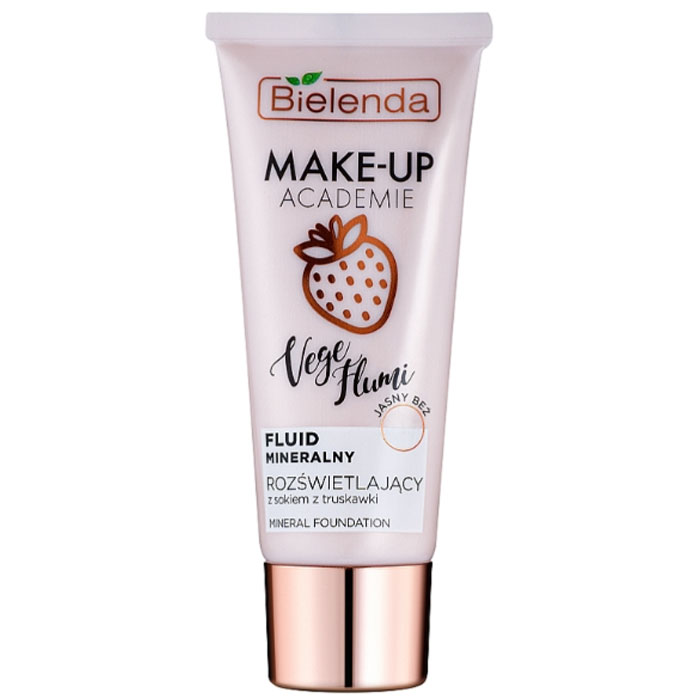 MAKE-UP ACADEMIE VEGE FLUMI Минеральный флюид, осветительный 03 Bielenda, 30г