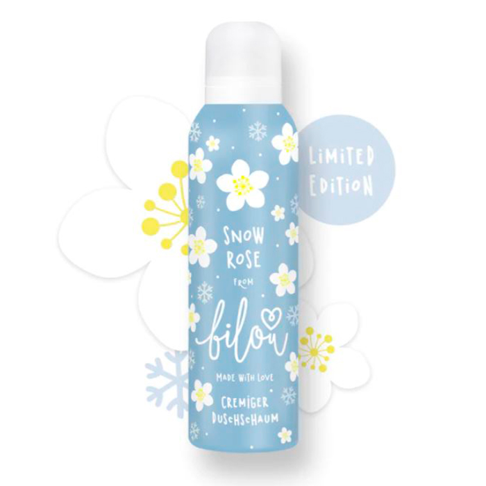 Пінка для душу Bilou Snow Rose, 200 мл