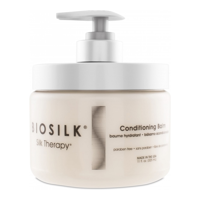 Biosilk Silk Therapy Conditioning Balm — бальзам-кондиціонер для волосся після хімічної завивки, 325 мл