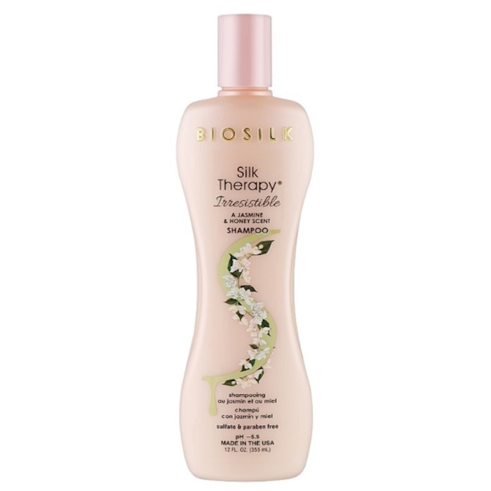 BioSilk Silk Therapy Irresistible Shampoo — шампунь із жасмином і медом, 355 мл