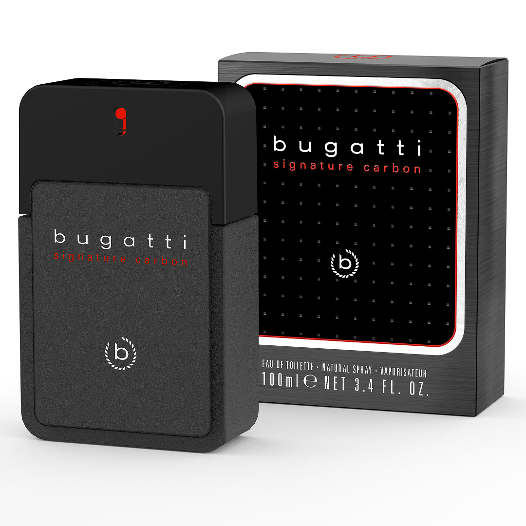 Bugatti туалетна вода Signature Carbon 100 мл — купити в Україні