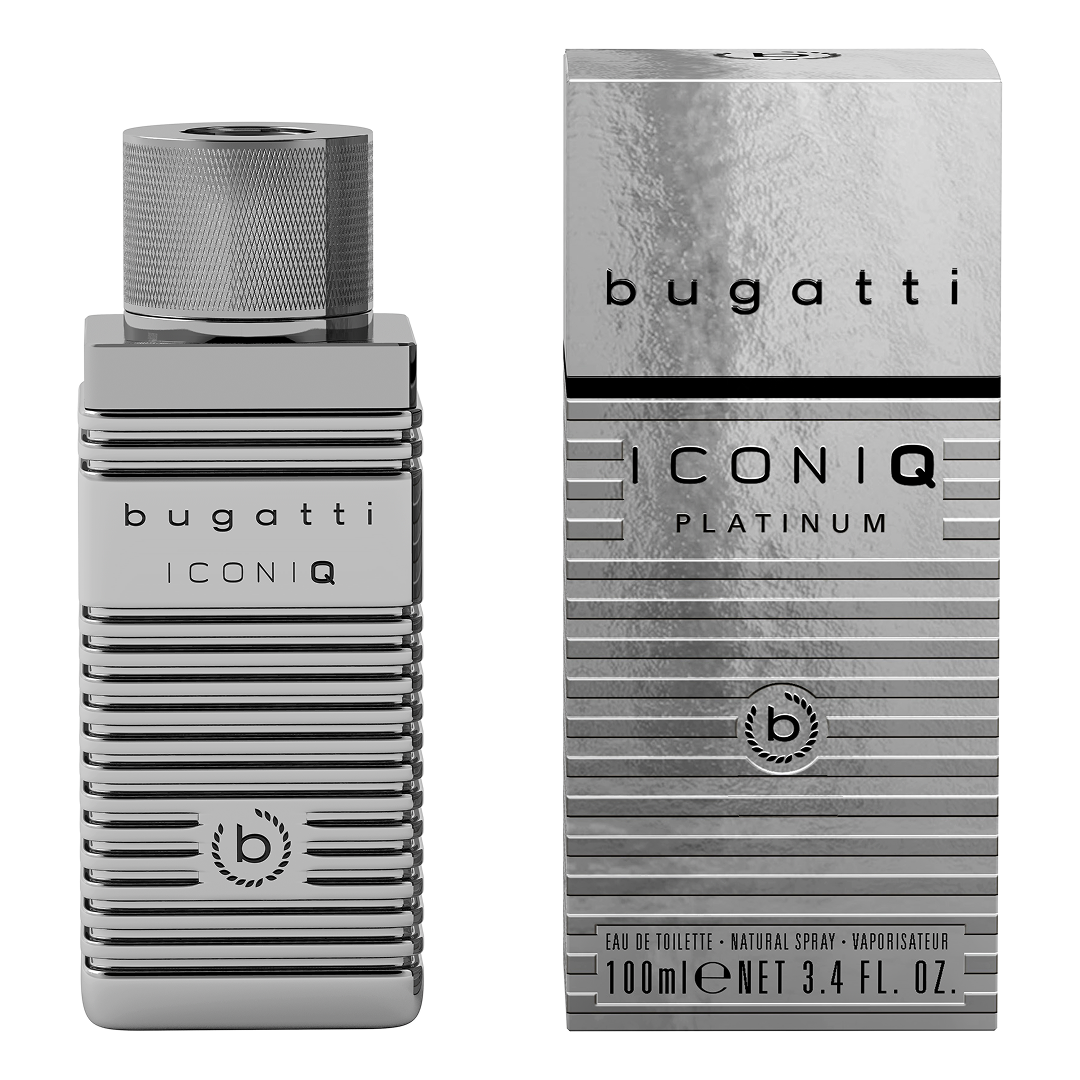 Bugatti туалетна вода Iconiq Platinum 100 мл — купити в Україні