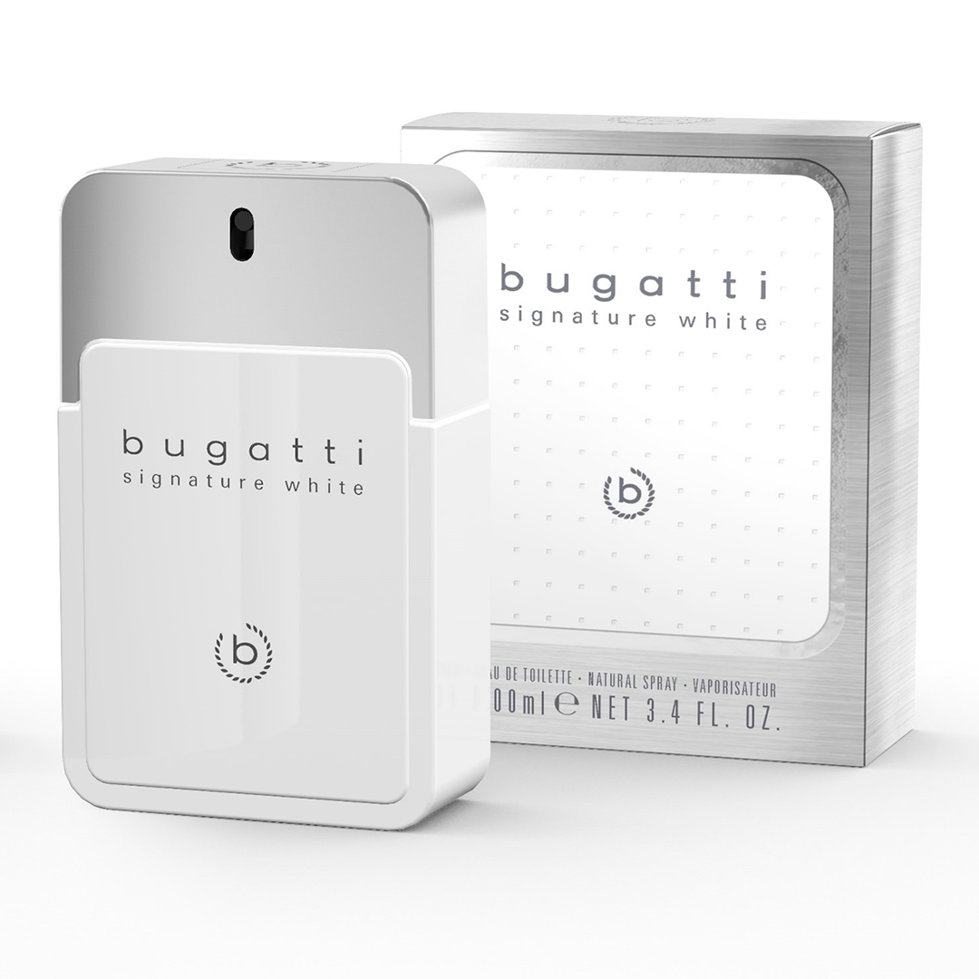 Bugatti Signature White — туалетна вода для чоловіків, 100 мл