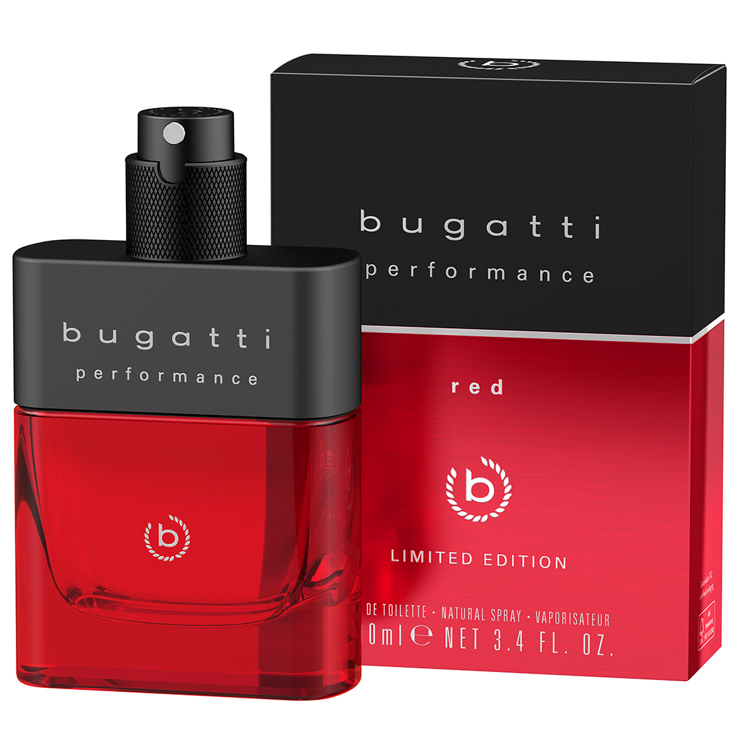 Bugatti Performance Red — туалетна вода для чоловіків, 100 мл