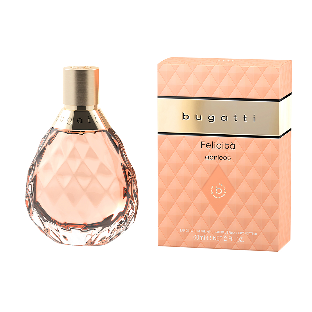 Bugatti Felicita Apricot — парфумована вода для жінок, 60 мл