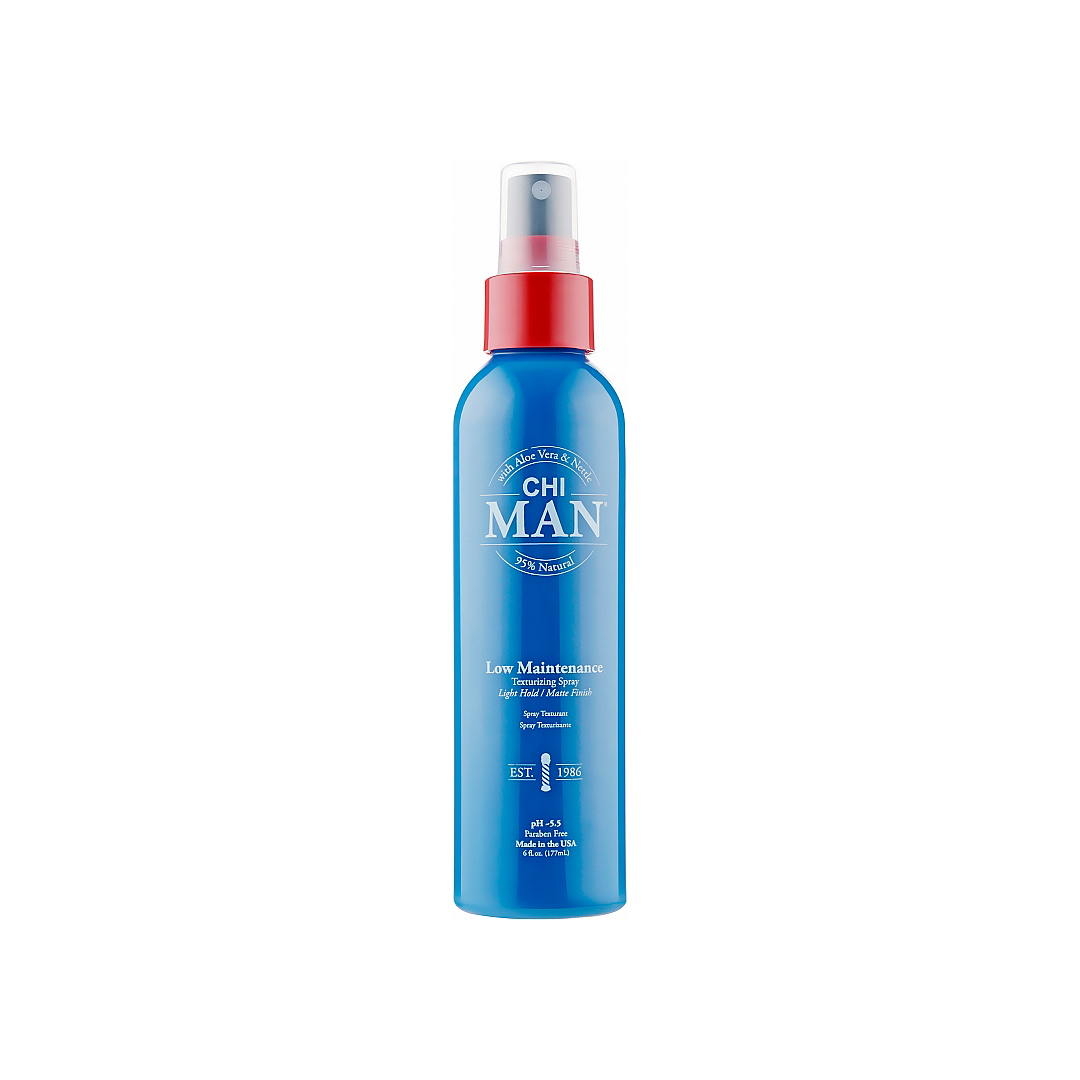 CHI Man Low Maintenance Texturizing Spray — спрей для текстури волосся, 177 мл