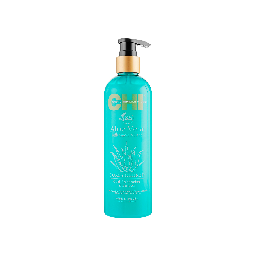 CHI Aloe Vera Curl Enhancing Shampoo — шампунь з алое для кучерявого волосся, 340 мл