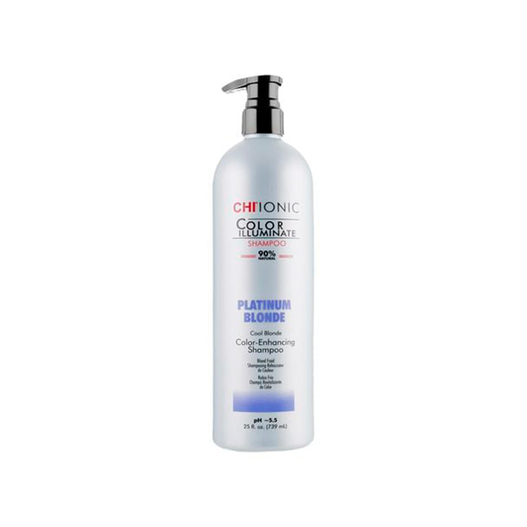 CHI Illuminate Platinum Blonde Shampoo — шампунь з відтінком Платиновий блонд, 739 мл