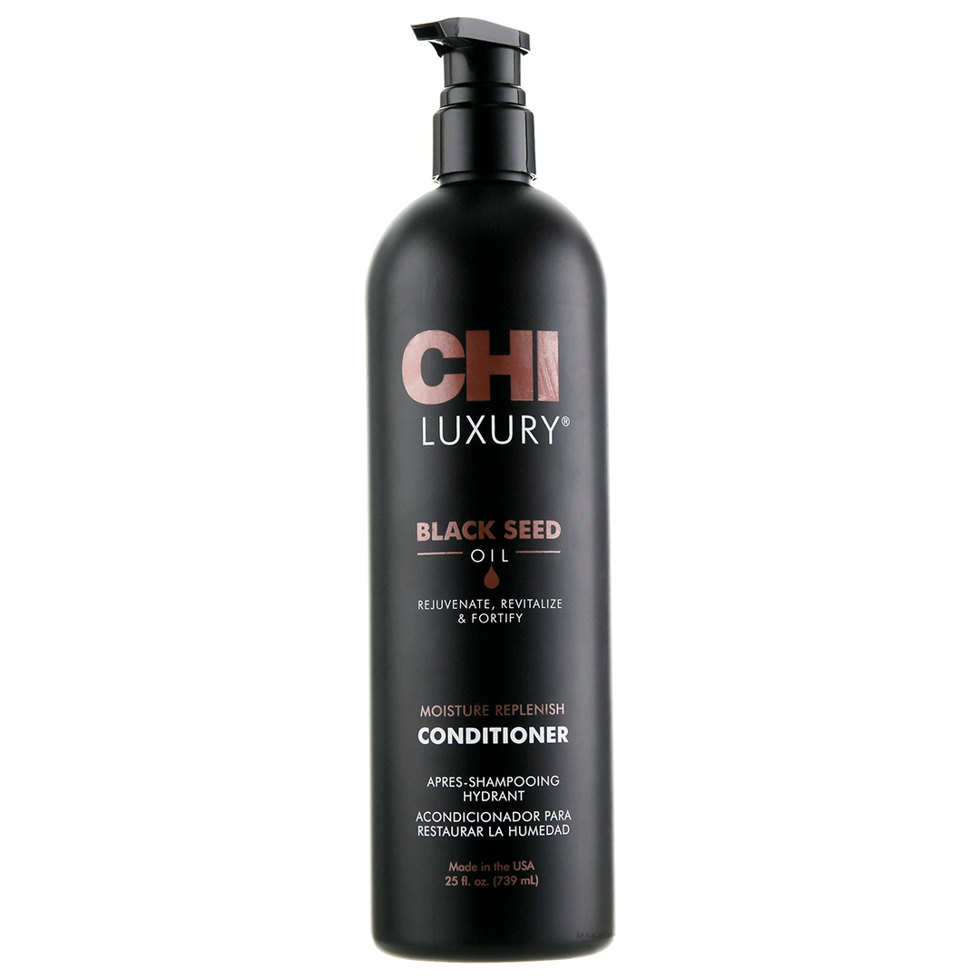 CHI Luxury BLK Moisture Replenish Conditioner — зволожуючий відновлюючий кондиціонер, 739 мл