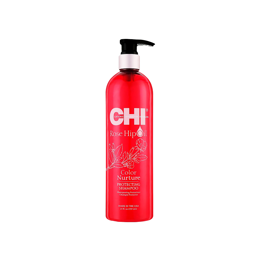 CHI Rose Hip Protecting Shampoo — захисний шампунь з маслом шипшини, 739 мл