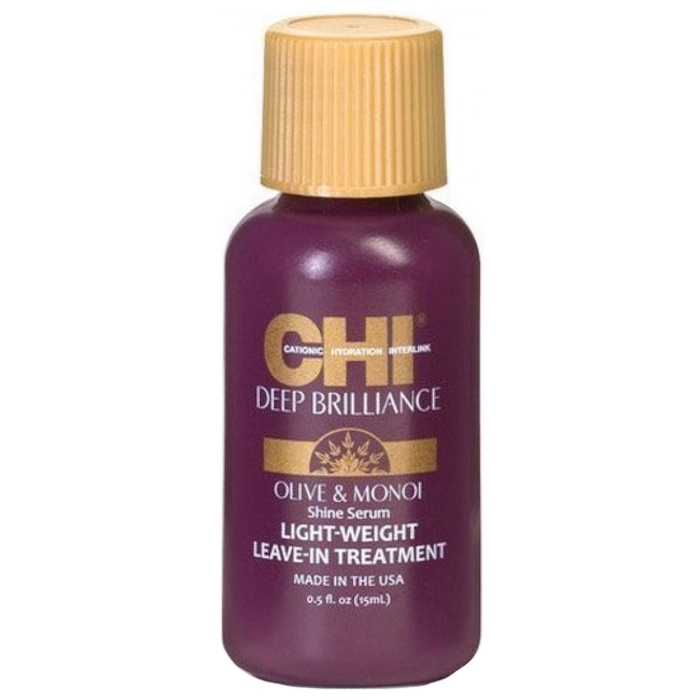 Несмываемая сыворотка-шелк для волос Deep Brilliance Shine Serum Light Weight Leave-In Treatment CHI