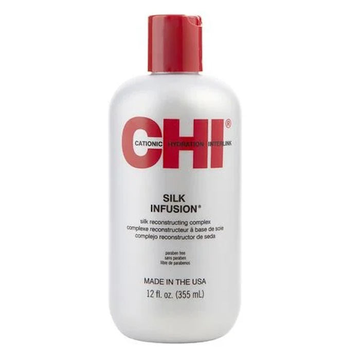 CHI Silk Infusion — восстанавливающий комплекс для волос с шелком, 355 мл