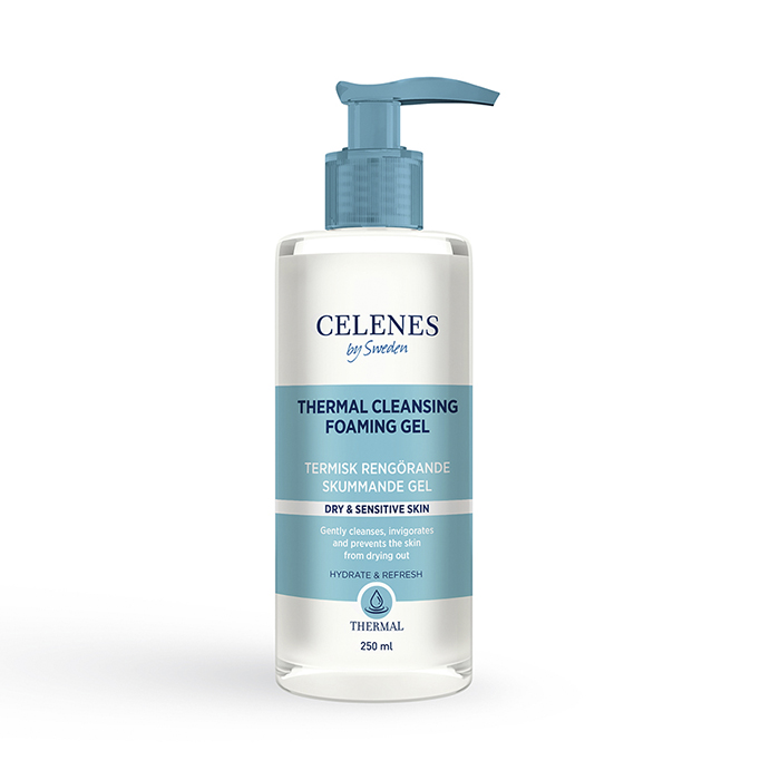 Celenes Thermal Cleansing Gel Foam — термальний гель-пінка для сухої та чутливої шкіри