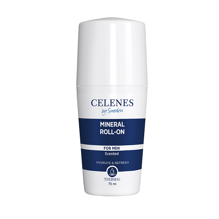 Celenes Thermal Roll-On For Men — термальний роликовий дезодорант для чоловіків, 75 мл