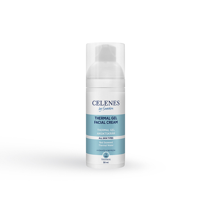 Celenes Thermal Moisturizing Gel-Cream — термальний зволожувальний гель-крем для всіх типів шкіри, 50 мл