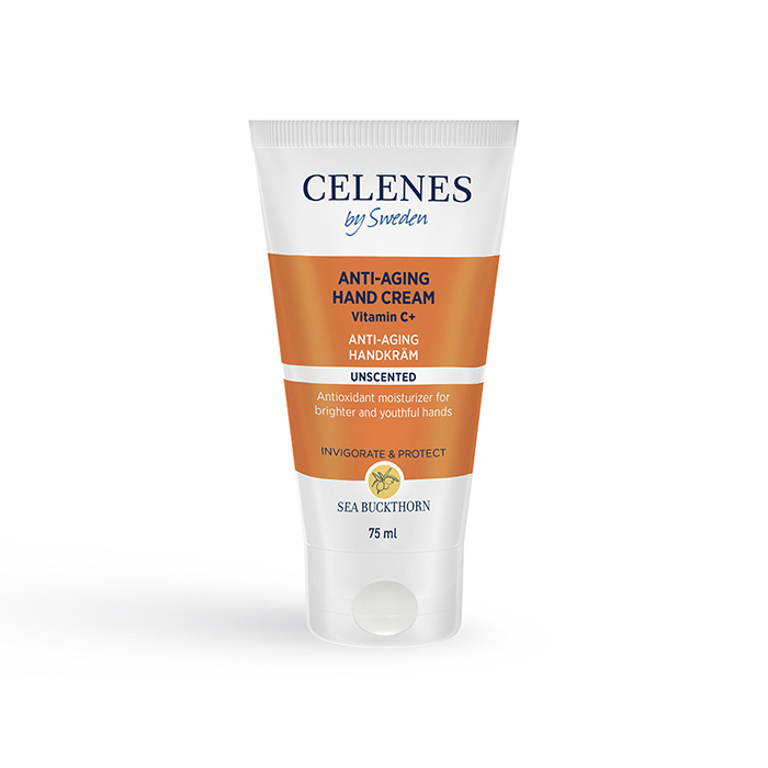 Celenes Sea Buckthorn Antiaging Hand Cream — антивіковий крем для рук, 75 мл