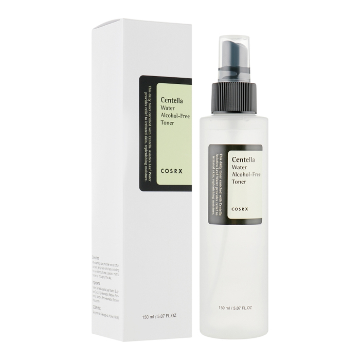 Безалкогольний тонер з центелою для проблемної шкіри Centella Water Alcohol-Free Toner COSRX, 150 мл