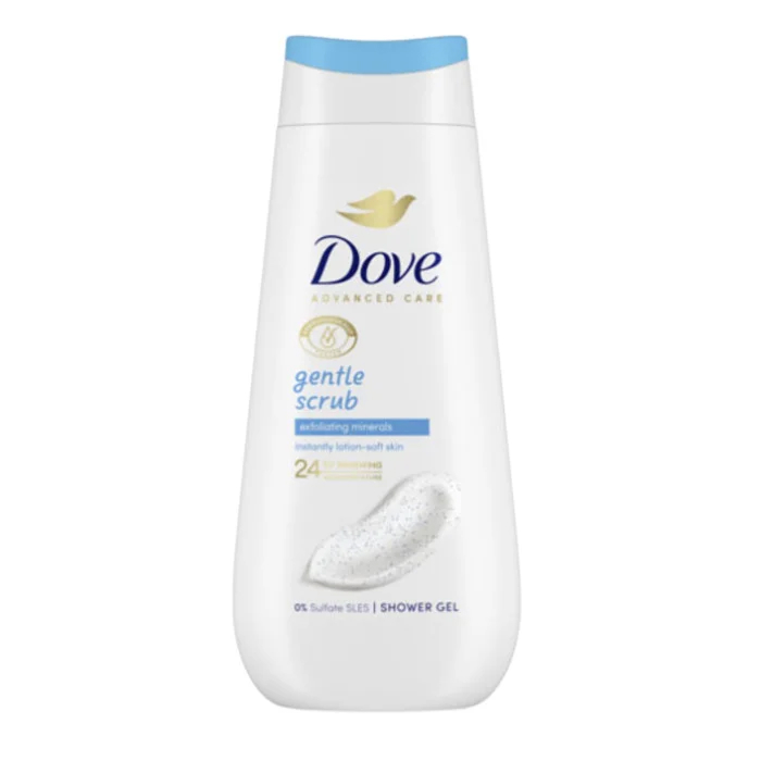 Гель для душу "Ніжне злущування" Dove, 225 мл