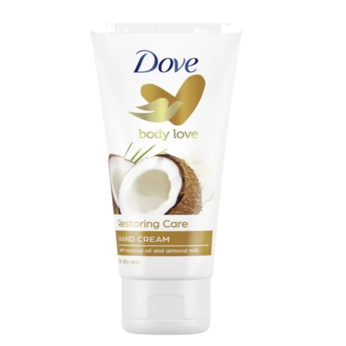 Крем для рук з кокосовою олією і молочком мигдалю Dove, 75 мл