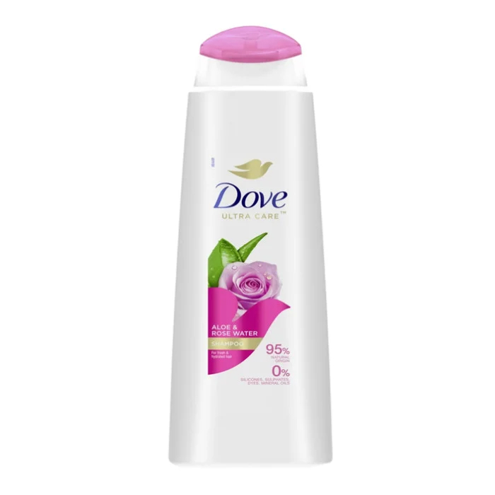 Шампунь "Ультра догляд" з алое та трояндовою водою Dove, 400 мл