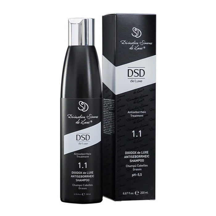 Антисеборейный шампунь "Диксидокс Де Люкс № 1.1" Dixidox DeLuxe Antiseborrheic Shampoo Simone DSD de