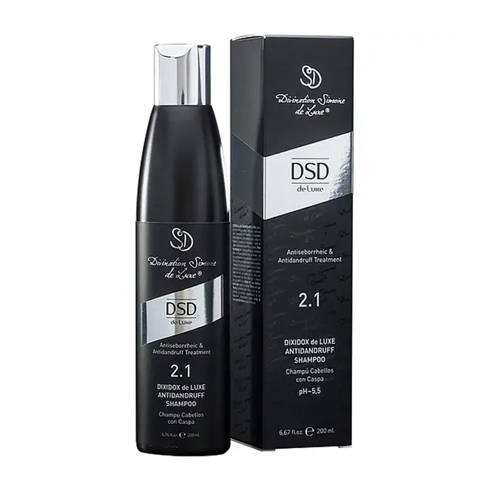 Шампунь від лупи Діксідокс Де Люкс №2.1 Dixidox DeLuxe Antidandruff Shampoo Simone DSD de Luxe, 200 мл