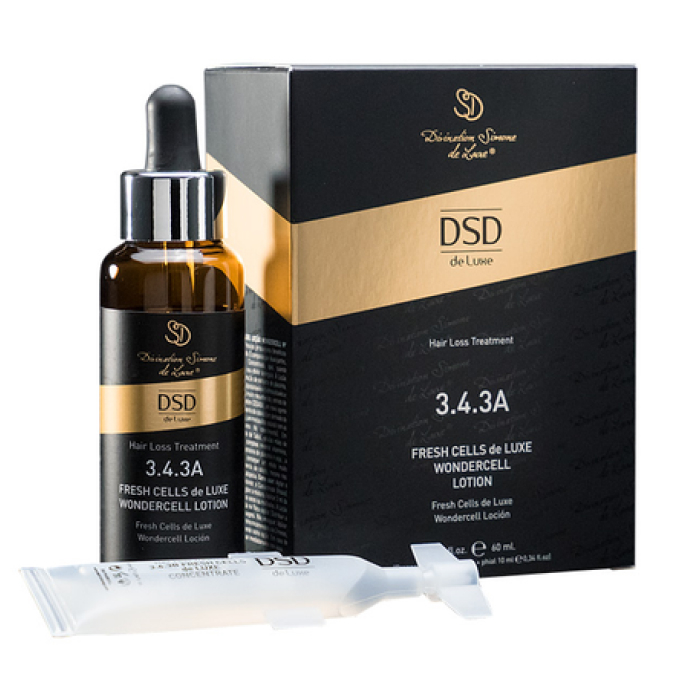 Лосьйон Фреш Целлс Де Люкс № 3.4.3 А Fresh Cells DeLuxe Wondercell Lotion Simone DSD de Luxe, 50+10 мл