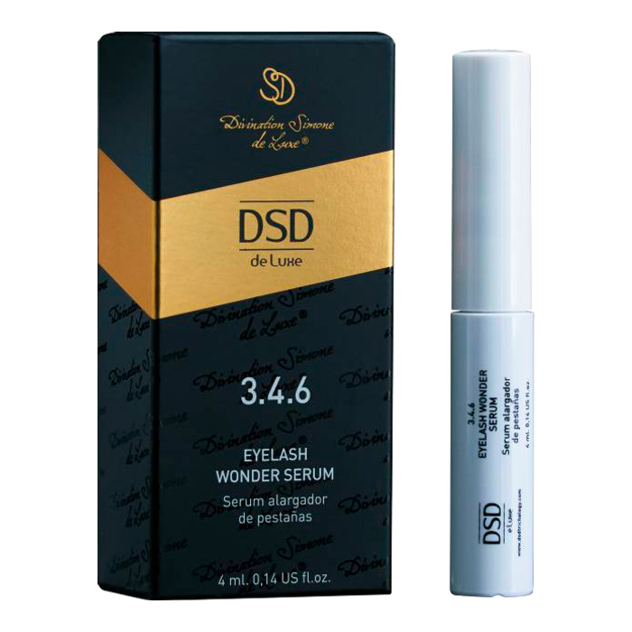 Сироватка для росту вій №3.4.6 Eyelash Wonder Serum Simone DSD de Luxe, 4 мл