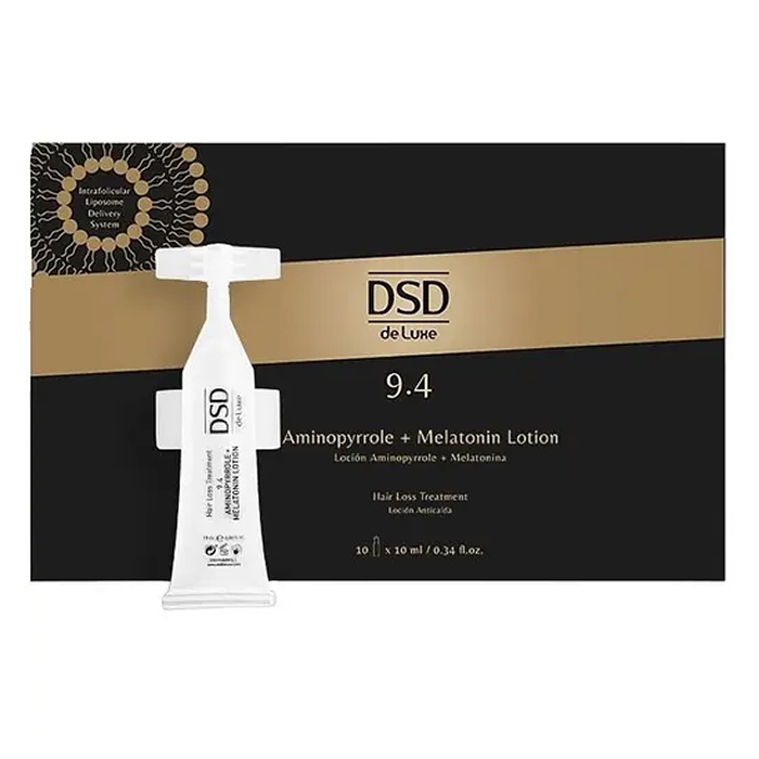 Лосьйон проти випадіння волосся 9.4 Aminopyrrole + Melatonin Lotion Simone DSD de Luxe, 10x10 мл