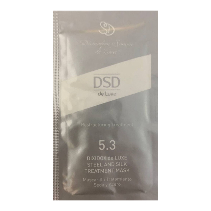 DSD de Luxe 5.3 Steel and Silk — відновлювальна маска для волосся, 10 мл