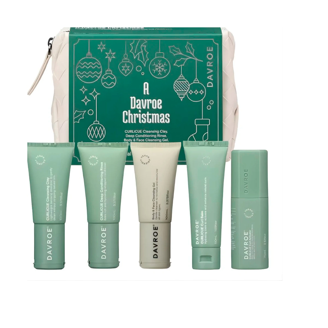 Набір різдвяний для кучерів Davroe Davroe Curlicue Travel Pack