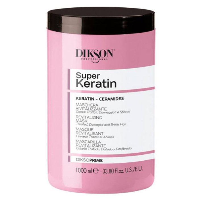 Dikson Super Keratin  — маска для волосся з кератином, 1000 мл