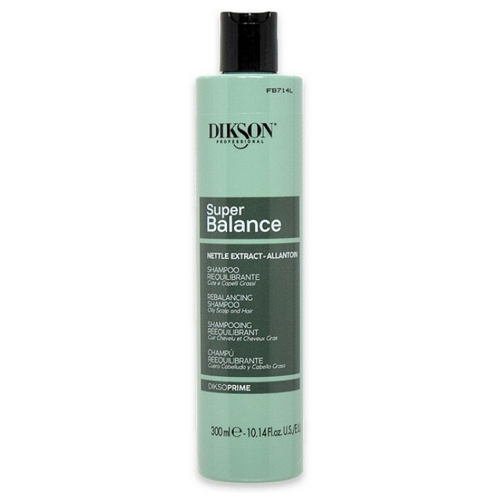 Шампунь себорегулирующий для жирной кожи головы и волос с экстрактом крапивы Dikson, 300 мл