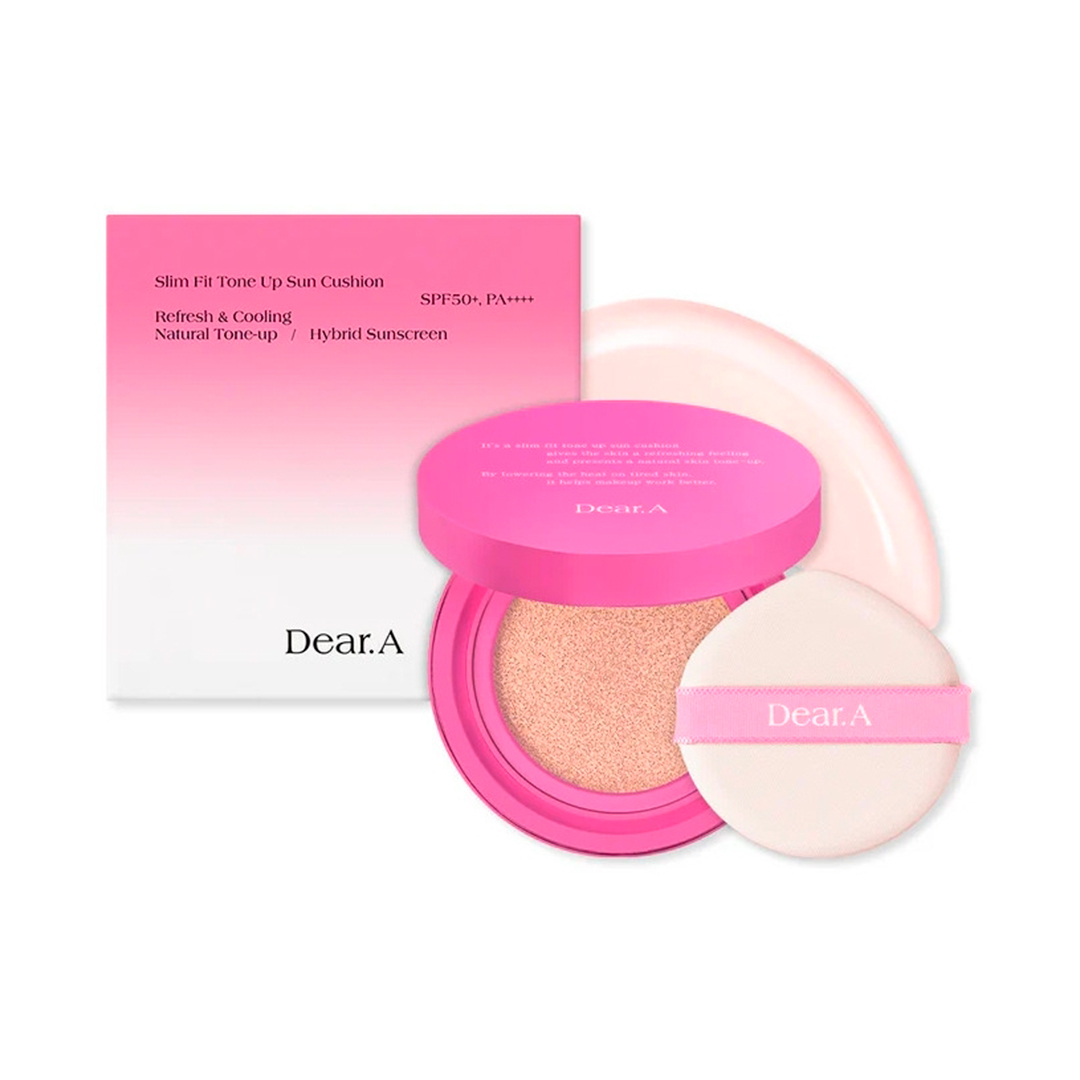 Dr. Althea Кушон сонцезахисний Slim Fit Tone Up Sun Cushion, 30 г Склад набору: тональний крем