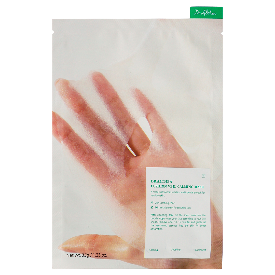 Dr. Althea Тканевая маска успокаивающая с охлаждающим эффектом Cushion Veil Calming Mask, 35 г