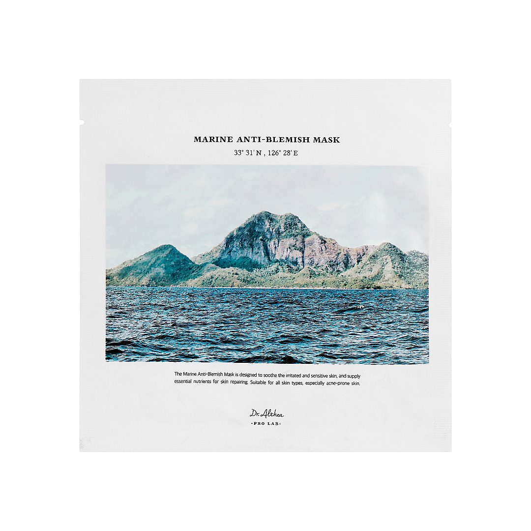 Dr. Althea Омолоджувальна тканинна маска Dr.Althea Pro Lab Marine Anti-Blemish Mask, 27 г