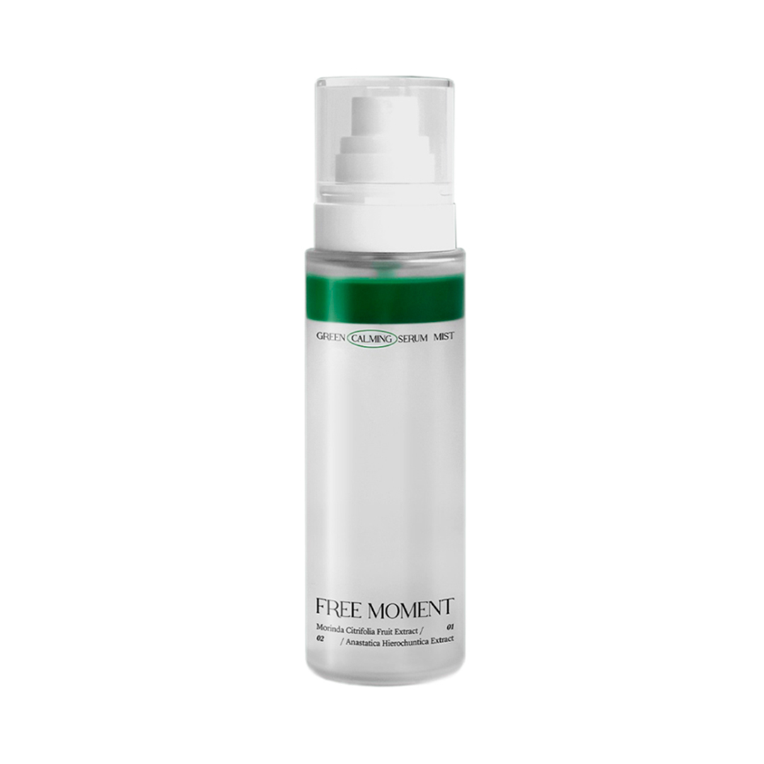 Free Moment Заспокійливий міст для обличчя Green Calming Serum Mist, 100 мл
