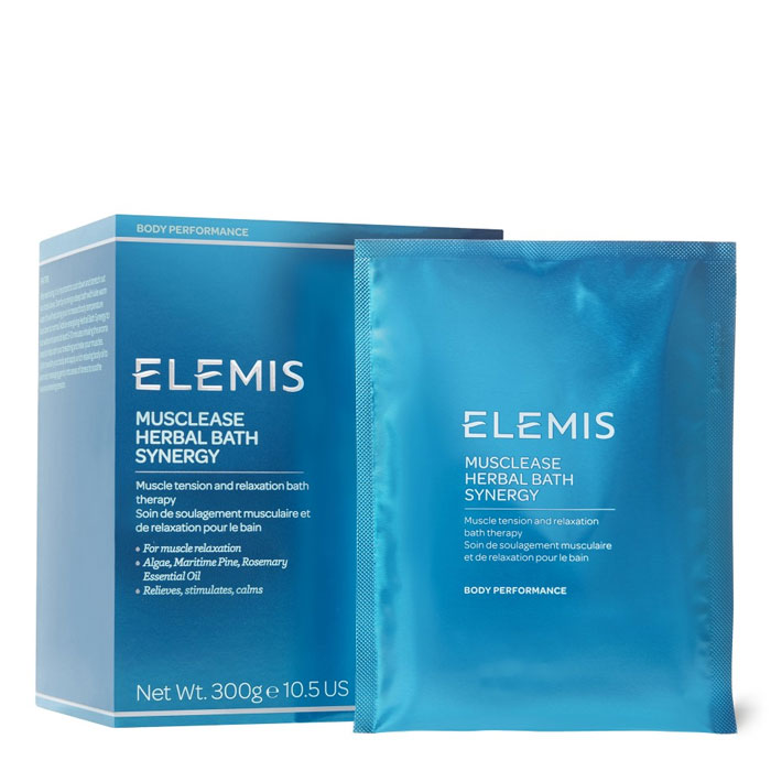 Трав'яний комплекс для ванни Musclease Herbal Bath Synergy ELEMIS, 10шт x 30г