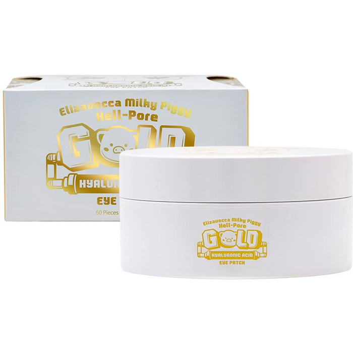 Омолоджуючі гідрогелеві патчі для очей із золотом та гіалуроновою кислотою Gold Hyaluronic Acid Eye Patch Eliz