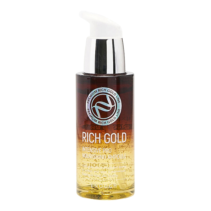 Відновлювальна сироватка з компонентами золота Rich Gold Intensive Pro Nourishing Ampoule Enough, 30  мл
